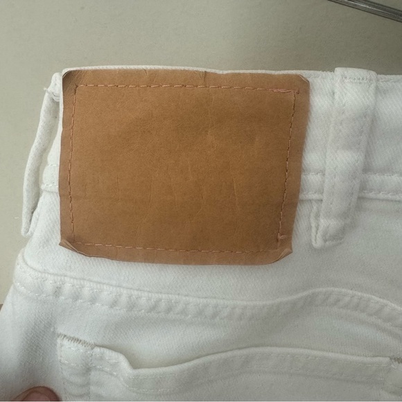 ACNE STUDIOS Bla Konst Slim Leg Jeans Ankle Skinny Mid-Rise White Size 33 - Picture 11 of 15